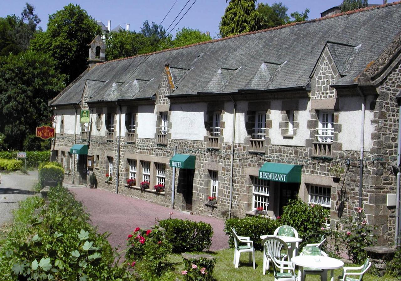 Hotel Le Vieux Moulin Hédé Exterior foto